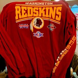Redskins Super Bowl XXII long sleeve shirt Size - XL